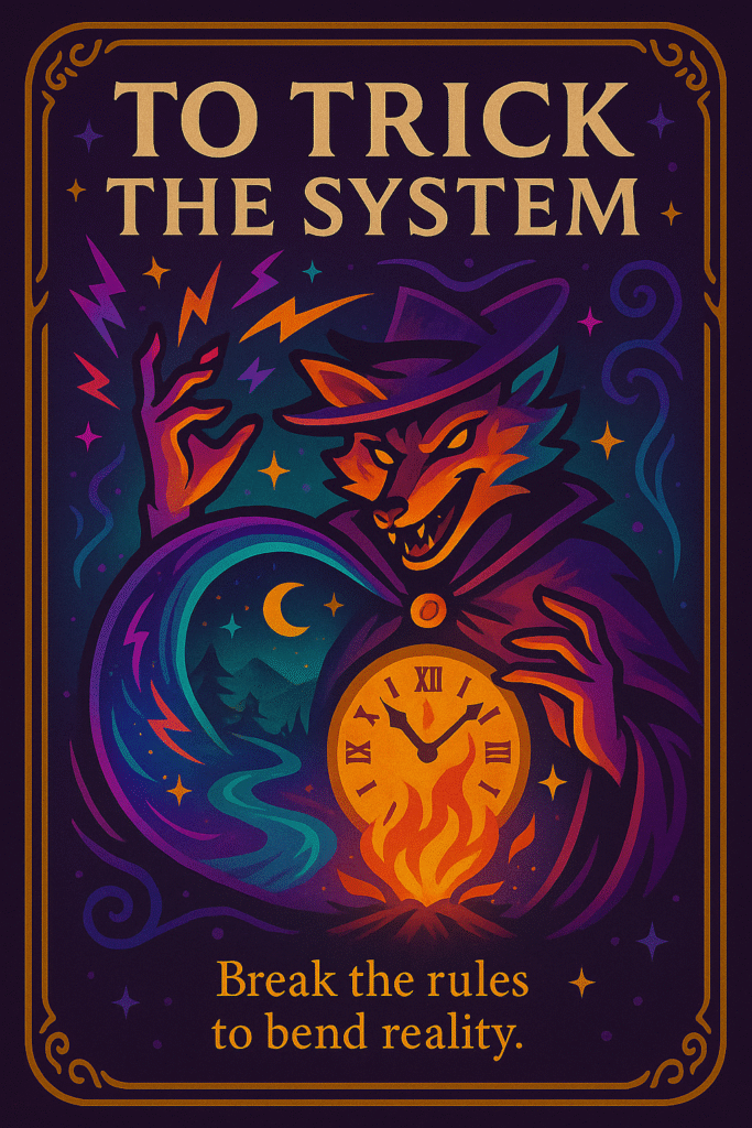 card to trick the system