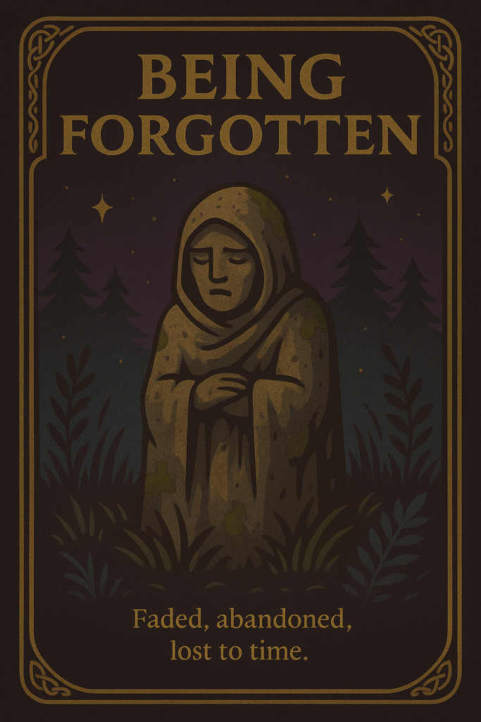 card being forgotten
