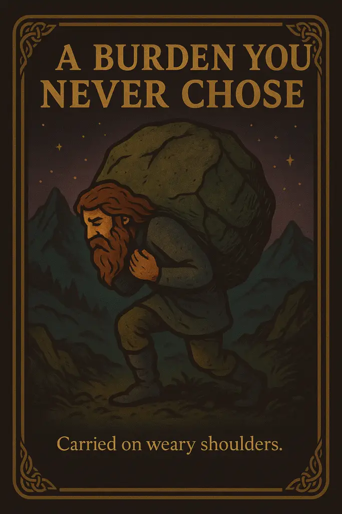 card a burden you never chose