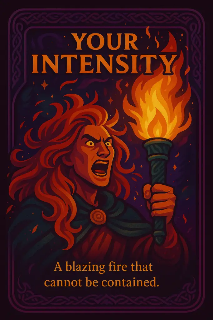 card your intensity