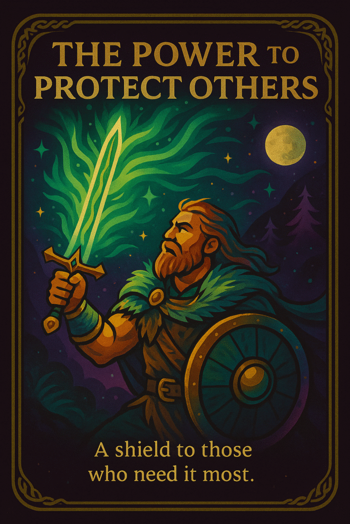 card the power to protect others